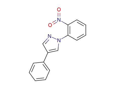 1-(2-nitro-phenyl)-4-phenyl-1<i>H</i>-pyrazole