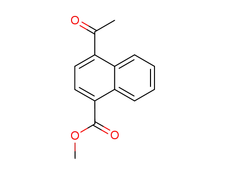 1-Naphthalenecarboxylic acid, 4-acetyl-, methyl ester