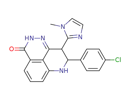 8-(4-chlorophenyl)-9-(1-methyl-1H-imidazol-2-yl)-8,9-dihydro-2H-pyrido[4,3,2-de]phthalazin-3(7H)-one