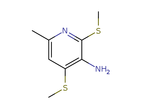 6-METHYL-2,4-BIS-METHYLSULFANYL-PYRIDIN-3-YLAMINE