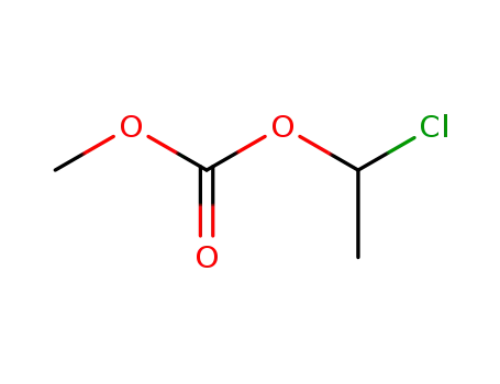 Molecular Structure of 80196-03-8 (1-Chloroethyl methyl carbonate)