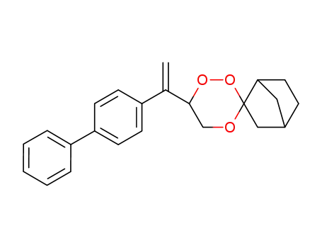 Spiro[bicyclo[2.2.1]heptane-2,3'-[1,2,4]trioxane],
6'-(1-[1,1'-biphenyl]-4-ylethenyl)-