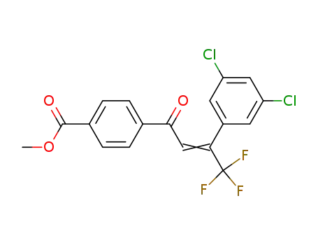 Methyl 4-(3-(3,5-dichlorophenyl)-4,4,4-trifluoro-2-butenoyl) benzoate