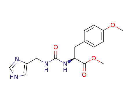 methyl (S)-2-[3-(1H-imidazol-4-yl-methyl)ureido]-3-(4-methoxyphenyl)-propanoate