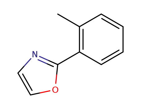 Molecular Structure of 62882-03-5 (Oxazole, 2-(2-methylphenyl)-)