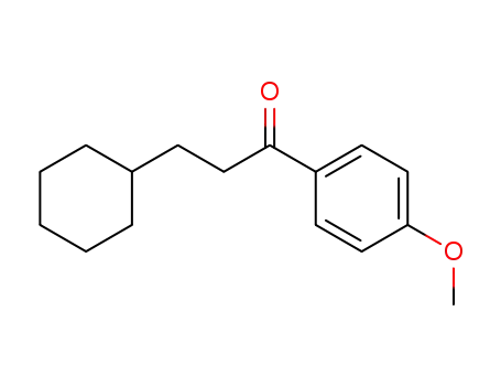 3-cyclohexyl-1-(4-methoxyphenyl)propan-1-one