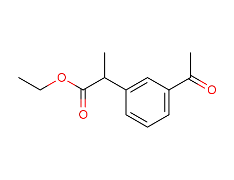 ethyl 2-(3-acetylphenyl)propanoate