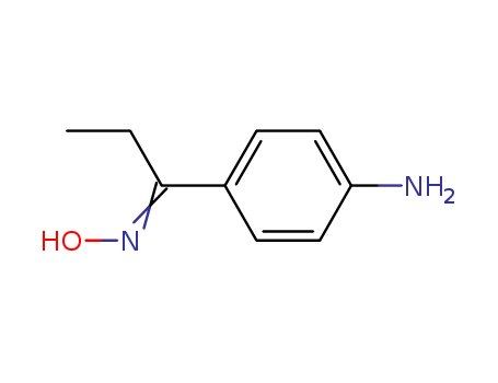 1-Propanone, 1-(4-aminophenyl)-, oxime