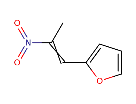 Molecular Structure of 33322-20-2 (2-(2-nitro-1-propenyl)furan)