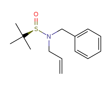 (R<sub>S</sub>)-N-allyl-N-benzyl-2-methylpropane-2-sulfinamide