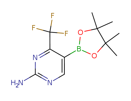 2-Amino-4-trifluoromethylpyrimidine-5-boronic acid pinacol ester CAS No.944401-58-5