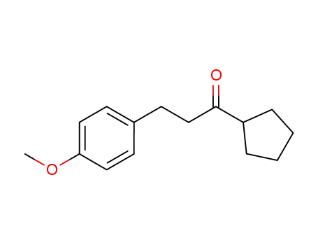 Molecular Structure of 898793-81-2 (CYCLOPENTYL 2-(4-METHOXYPHENYL)ETHYL KETONE)