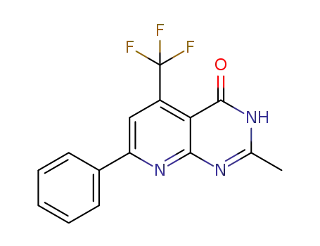 2-methyl-7-phenyl-5-(trifluoromethyl) pyrido[2,3-d]pyrimidin-4(3H)-one