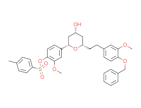 C<sub>35</sub>H<sub>38</sub>O<sub>8</sub>S
