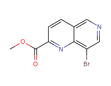 METHYL 8-BROMO-1,6-NAPHTHYRIDINE-2-CARBOXYLATE