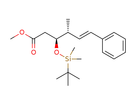 (3S,4R,E)-methyl 3-(tert-butyldimethylsilyloxy)-4-methyl-6-phenylhex-5-enoate
