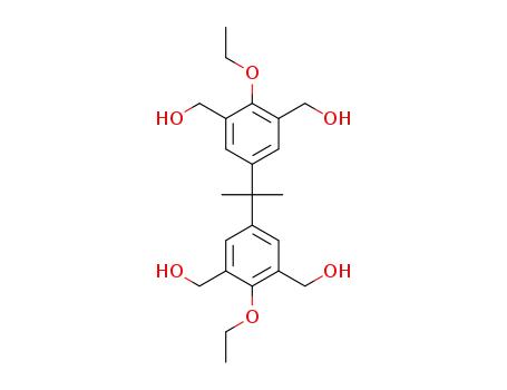 2,2-bis(3,5-bis(hydroxymethyl)-4-ethoxyphenyl)propane