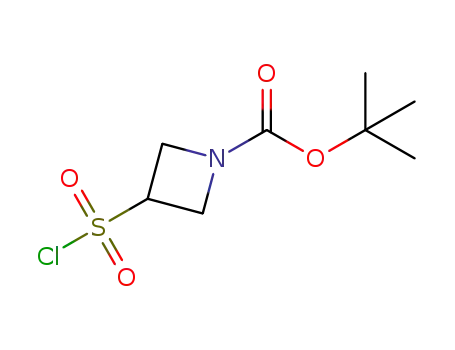 tert- 부틸 3- (클로로 설 포닐) 아제 티딘 -1- 카르 복실 레이트, 1- (tert- 부 톡시 카르 보닐) -3- (클로로 설 포닐) 아제 티딘