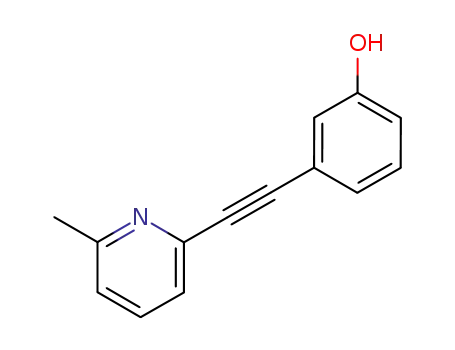 Phenol, 3-[(6-methyl-2-pyridinyl)ethynyl]-