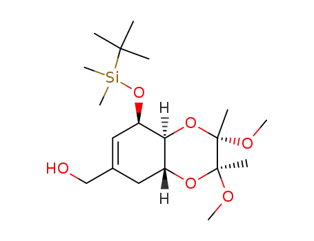 (3R,4S,5R)-3-O-(tert-butyldimethylsilyl)-4,5-(2,3-dimethoxybutane-2,3-dioxy)-cyclohex-1-ene-1-methanol
