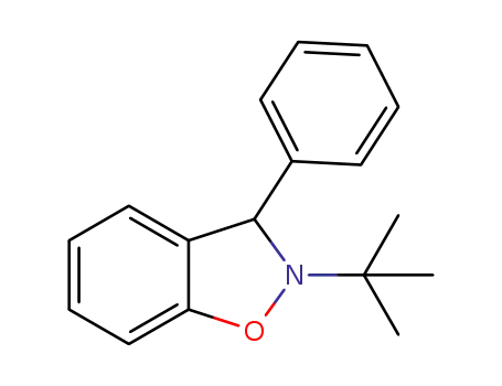 2-(tert-butyl)-2,3-dihydro-3-phenyl-1,2-benzoisoxazole