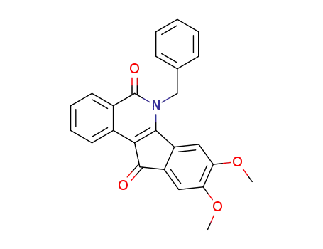 6-benzyl-8,9-dimethoxy-5H-indeno[1,2-c]isoquinoline-5,11(6H)-dione