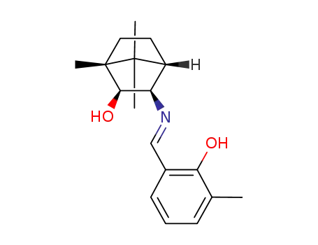 (1R,2S,3R,4S)-3-((E)-(2-hydroxy-3-methylbenzylidene)amino)-1,7,7-trimethylbicyclo[2.2.1]heptan-2-ol