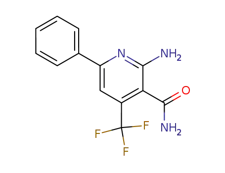 2-amino-6-phenyl-4-(trifluoromethyl)nicotinamide