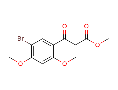 5-Bromo-2,4-dimethoxy-beta-oxobenzenepropanoic acid methyl ester