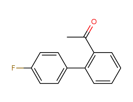 Molecular Structure of 552885-75-3 (1-(4'-FLUORO[1,1'-BIPHENYL]-2-YL)ETHANONE)
