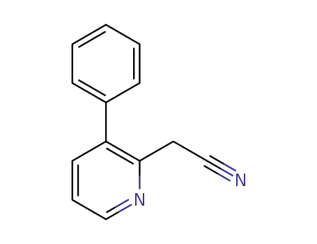 2- (3- 페닐 피리딘 -2- 일) 아세토 니트릴