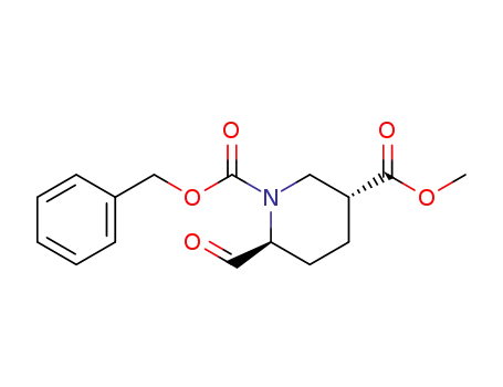 (3R,6S)-1-benzyl 3-methyl 6-formylpiperidine-1,3-dicarboxylate
