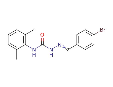 2-[(4-브로모페닐)메틸렌]-N-(2,6-디메틸페닐)-히드라진카르복사미드