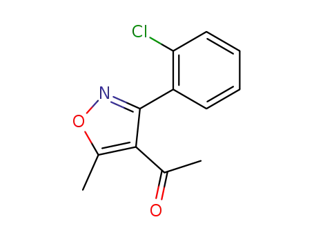 1-[3-(2-Chlorophenyl)-5-methyl-1,2-oxazol-4-yl]ethanone