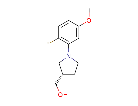 (S)-(1-(2-fluoro-5-methoxyphenyl)pyrrolidin-3-yl)methanol