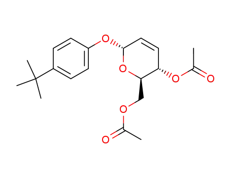 4-t-butylphenyl4, 6-di-O-acetyl-2,3-dideoxy-α-D-erythro-hex-2-enopyranoside
