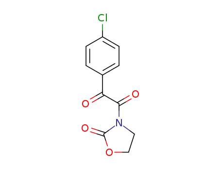 1-(4-chlorophenyl)-2-(2-oxooxazolidin-3-yl)ethane-1,2-dione