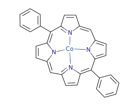 Molecular Structure of 204841-08-7 ([5,15-diphenylporphyrinato]cobalt(II))