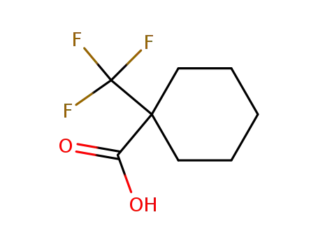 Molecular Structure of 180918-40-5 (3,3,3-TRIFLUORO-2,2-DIMETHYLPROPIONIC ACID)