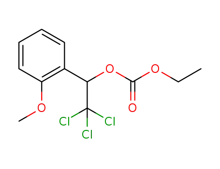 ethyl [2,2,2-trichloro-1-(2-methoxyphenyl)ethyl]carbonate