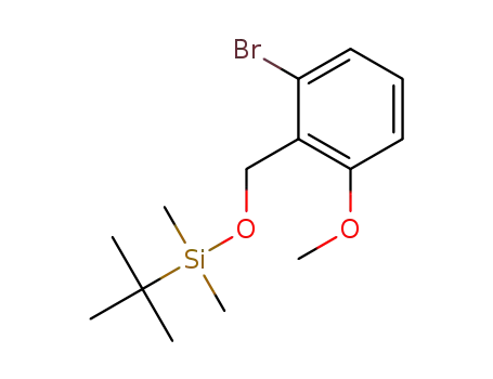 ((2-bromo-6-methoxybenzyl)oxy)(tert-butyl)dimethyl silane
