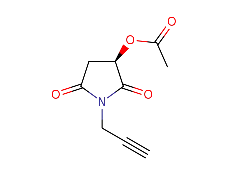 2,5-dioxo-1-(prop-2-yn-1-yl)pyrrolidin-3-yl acetate