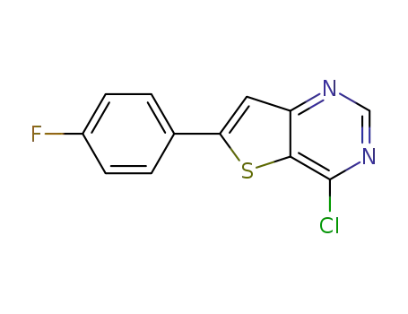 4-CHLORO-6-(4-FLUOROPHENYL)THIENO[3,2-D]PYRIMIDINE