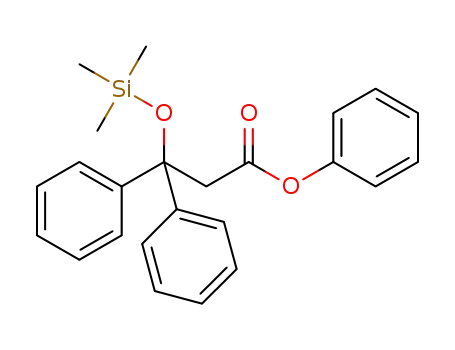 phenyl 3,3-diphenyl-3-(trimethylsiloxy)propanoate
