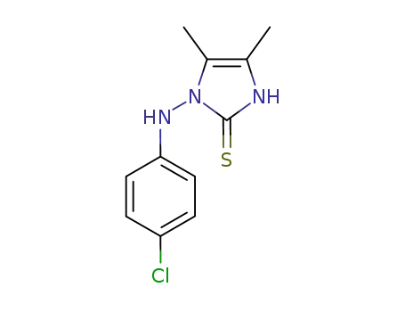 1-[(4-chlorophenyl)amino]-1,3-dihydro-4,5-dimethyl-2H-imidazole-2-thione