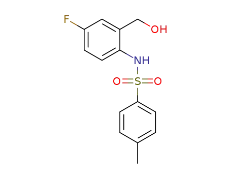 N-(4-fluoro-2-(hydroxymethyl)phenyl)-4-methylbenzenesulfonamide