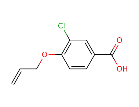 Benzoic acid, 3-chloro-4-(2-propenyloxy)-