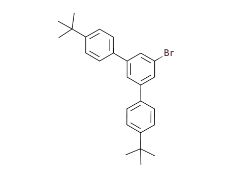 Molecular Structure of 351029-50-0 (3,5-bis(4-tert-butylphenyl)-1-bromobenzene)