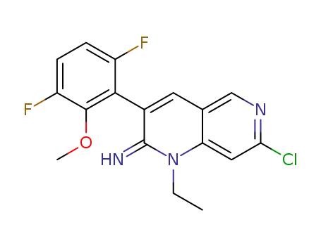 C<sub>17</sub>H<sub>14</sub>ClF<sub>2</sub>N<sub>3</sub>O