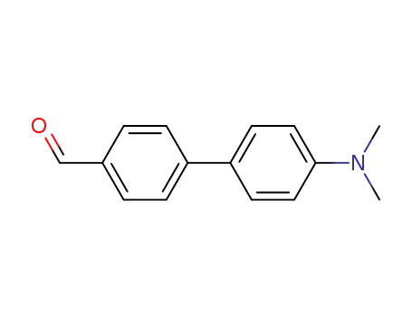 Molecular Structure of 173991-06-5 (4-DIMETHYLAMINO-BIPHENYL-4-CARBALDEHYDE)